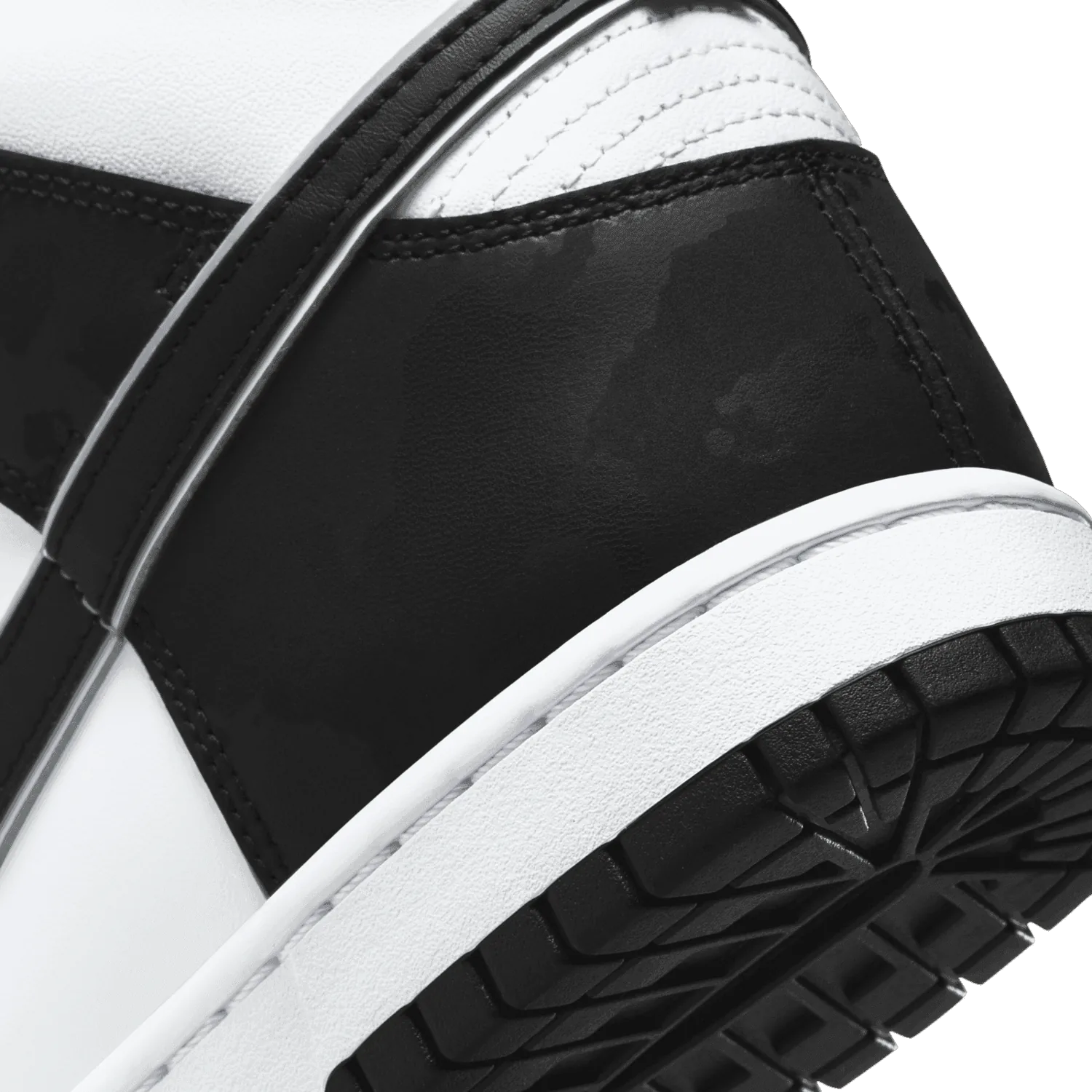 Nike Dunk High White Black image 7
