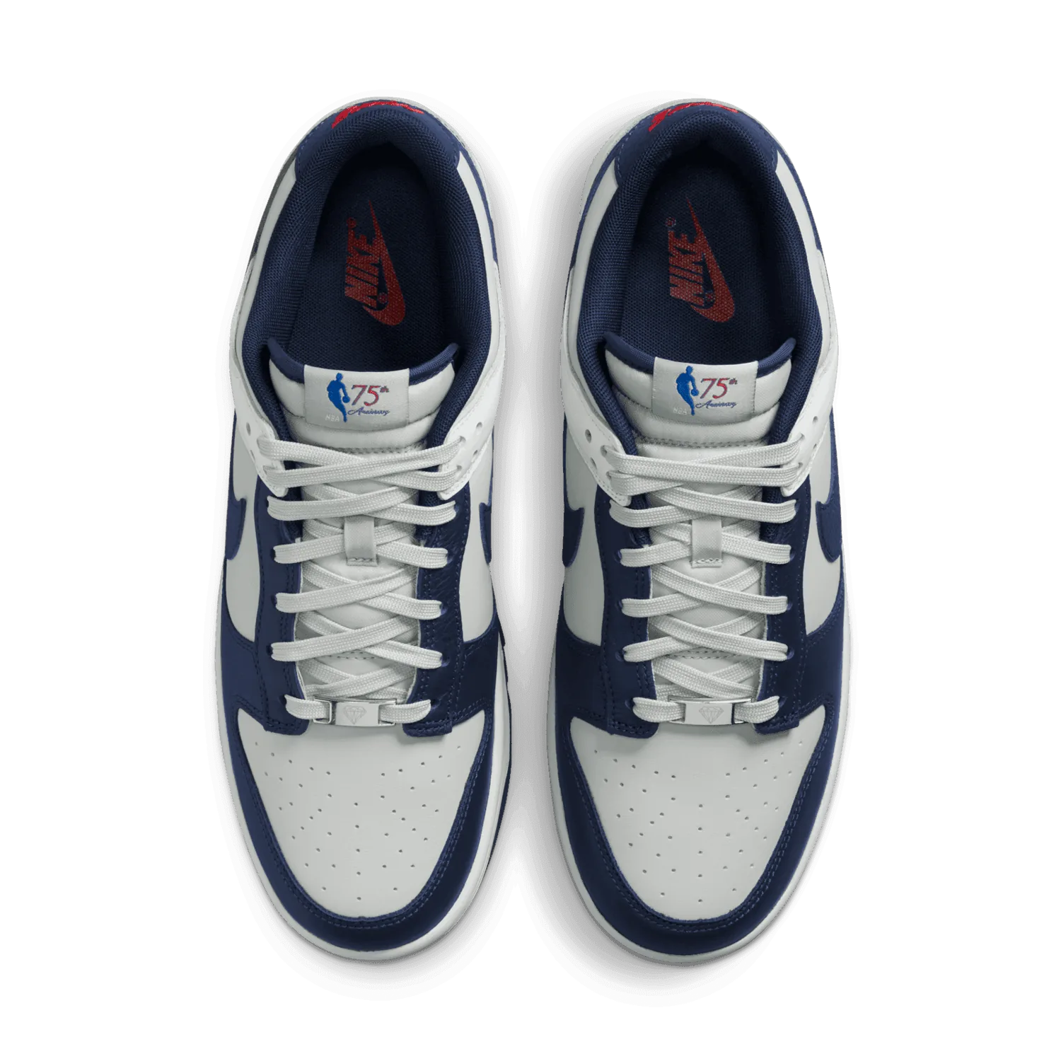 Nike Dunk Low EMB NBA 75th Anniversary Brooklyn Nets image 3