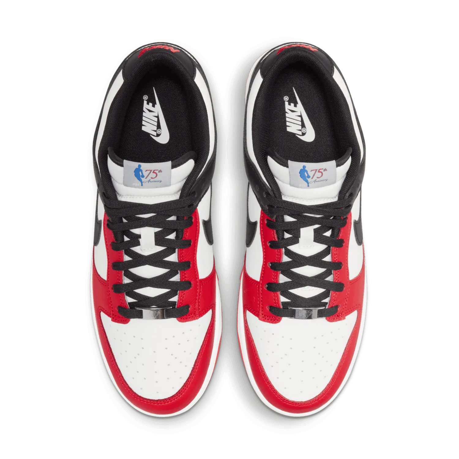 Nike Dunk Low EMB NBA 75th Anniversary Chicago image 2