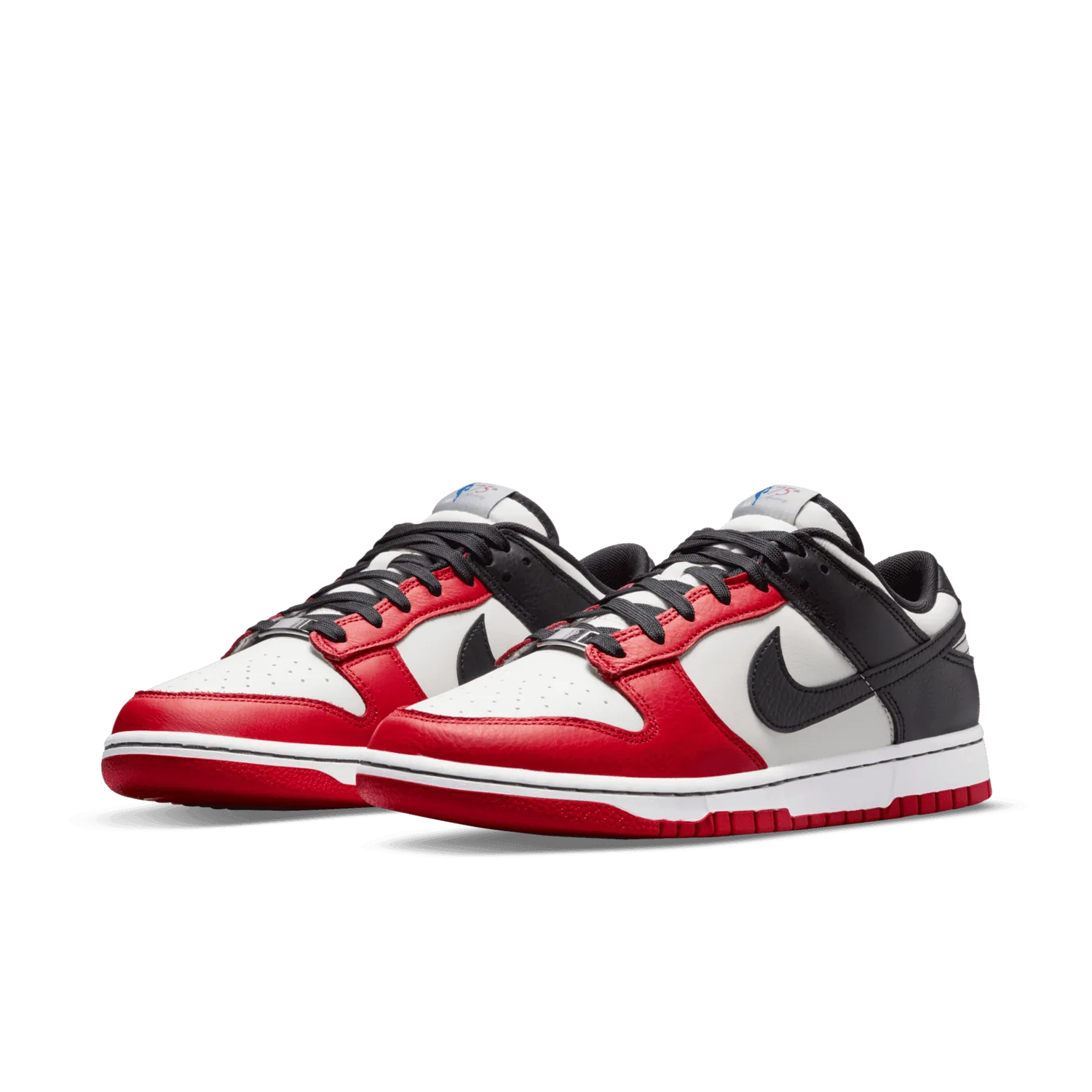 Nike Dunk Low EMB NBA 75th Anniversary Chicago image 3