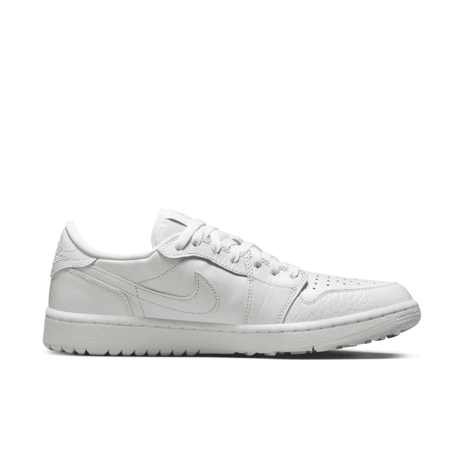 Air Jordan 1 Low Golf White Croc image 2