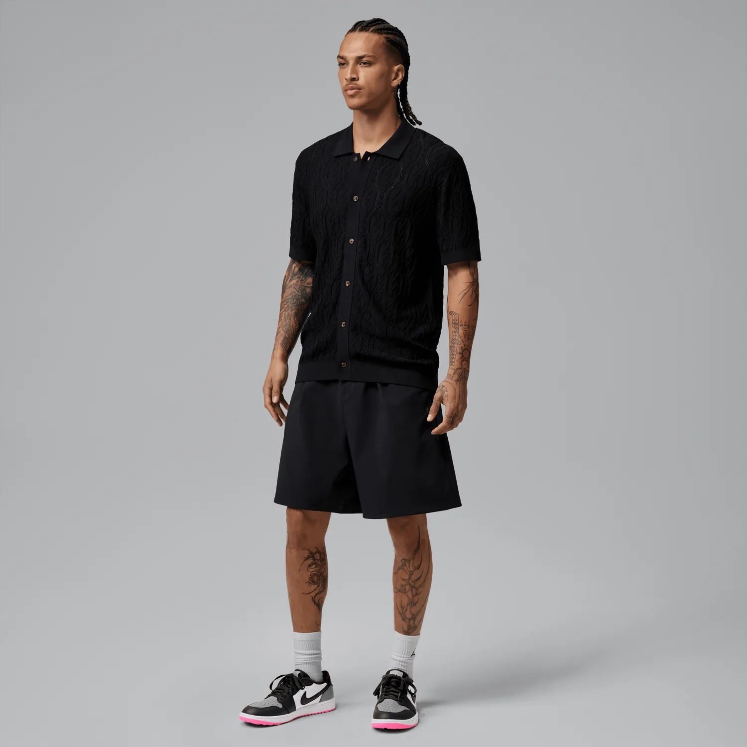 Air Jordan 1 Low Golf Spiked White Light Pumice image 2