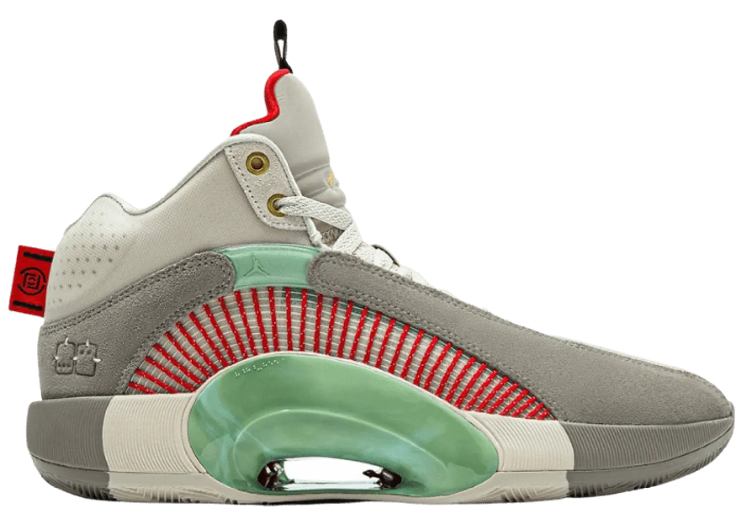 Jordan 35 Clot Warrior Jade