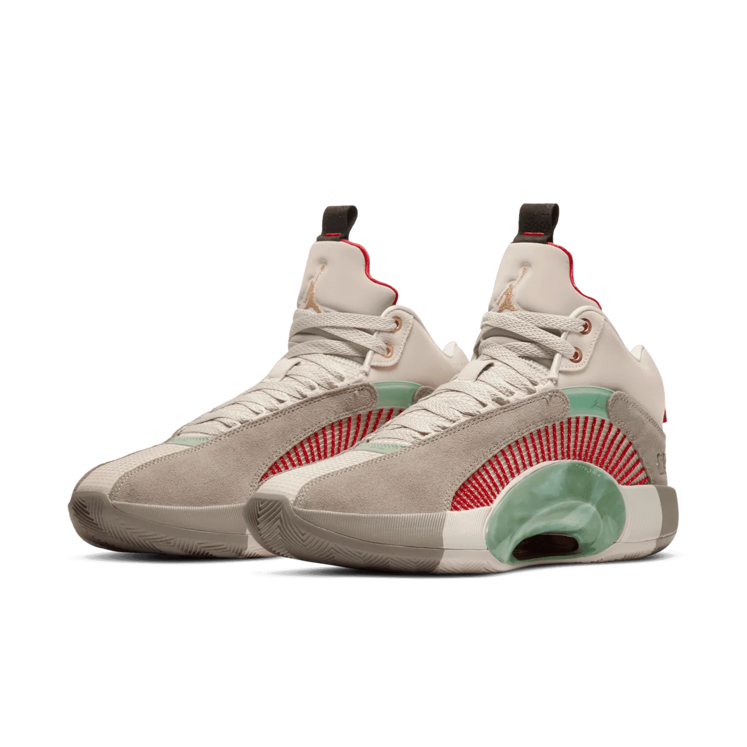 Jordan 35 Clot Warrior Jade image 9
