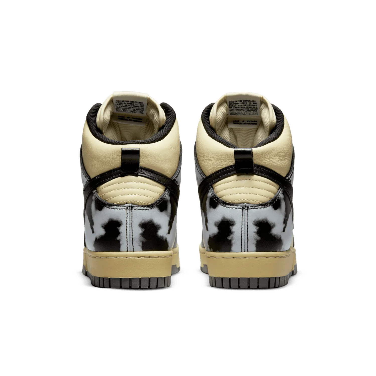 Nike Dunk High 1985 Acid Wash Cream Black image 6