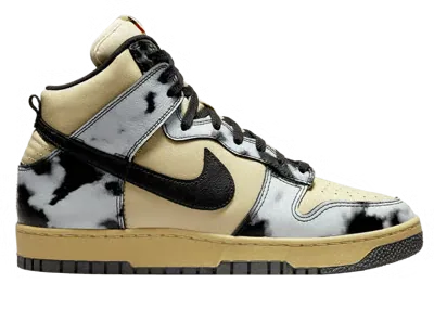 Nike Dunk High 1985 Acid Wash Cream Black