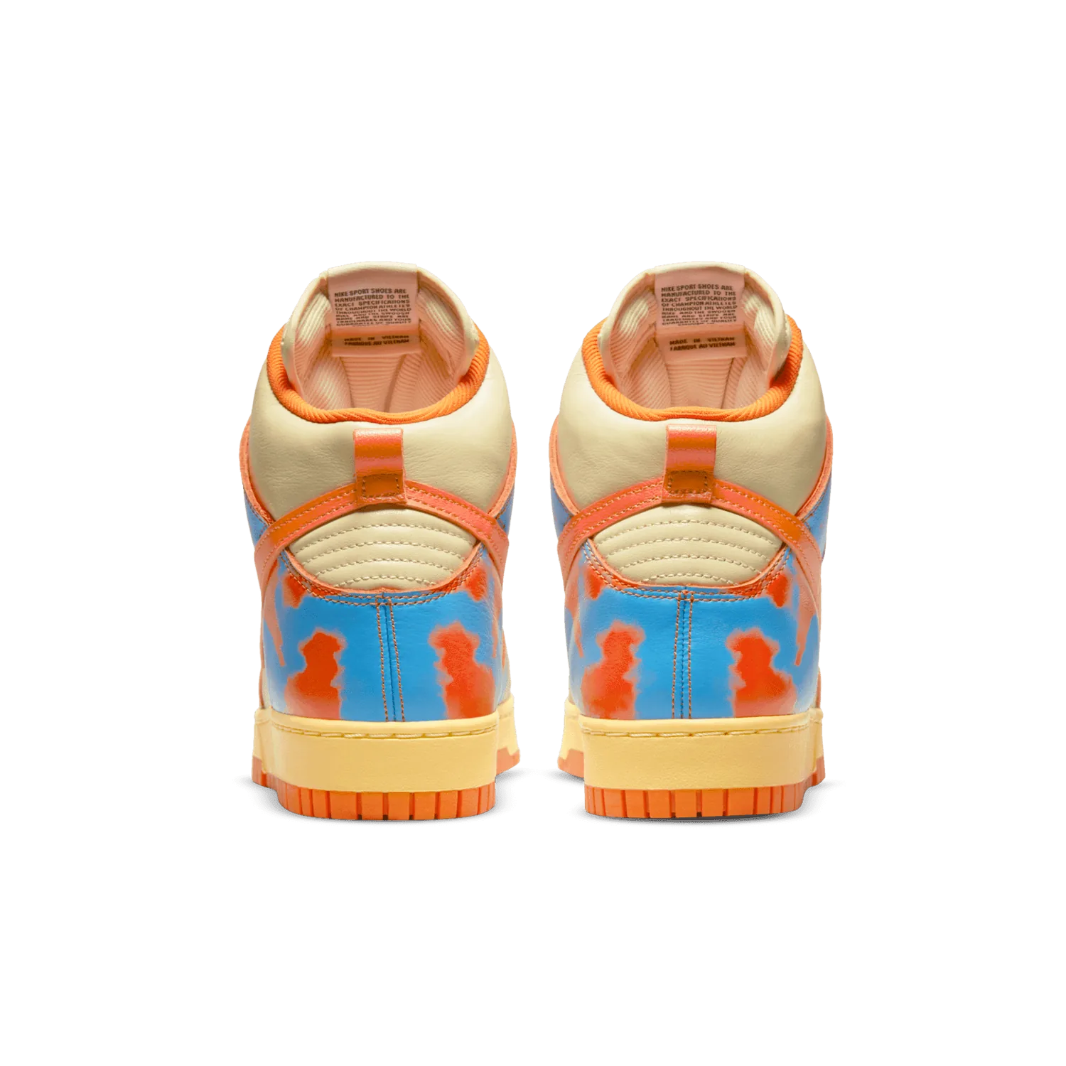 Nike Dunk High 1985 Acid Wash Orange image 5