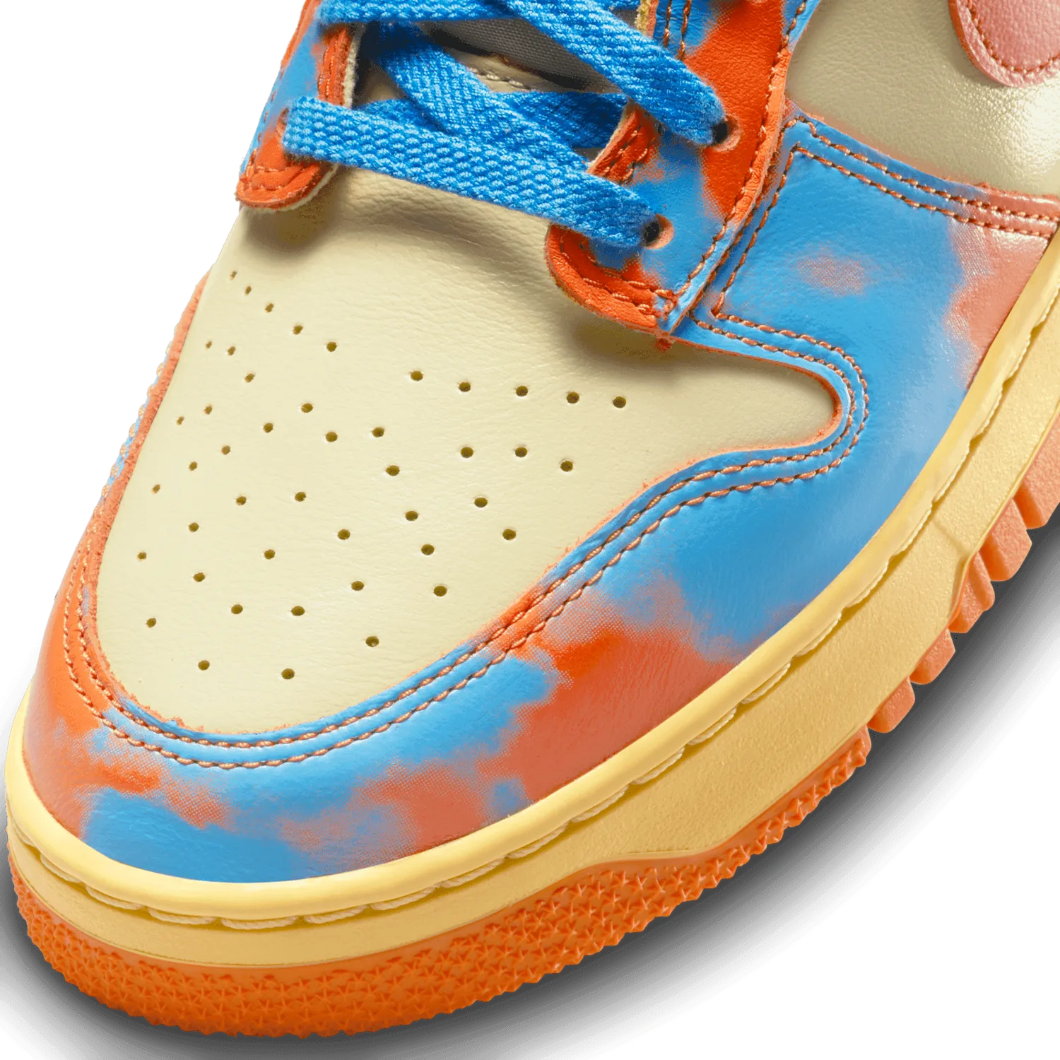 Nike Dunk High 1985 Acid Wash Orange image 6