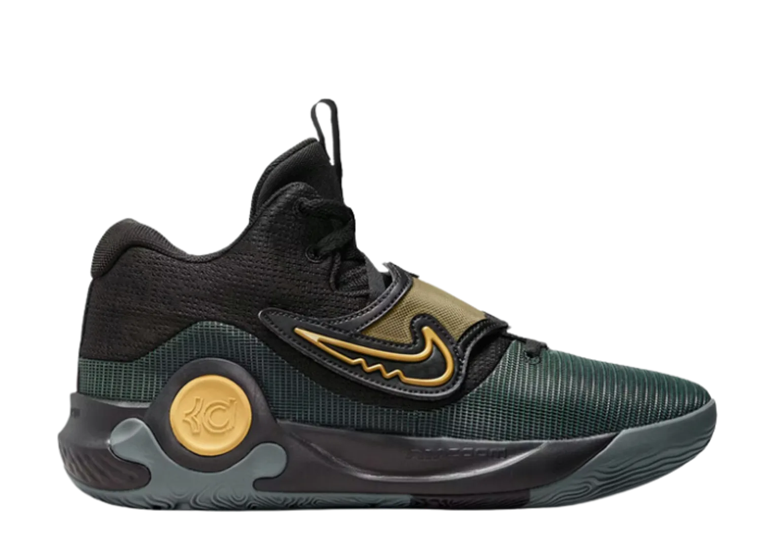 Nike KD Trey 5 X Black Metallic Gold Green