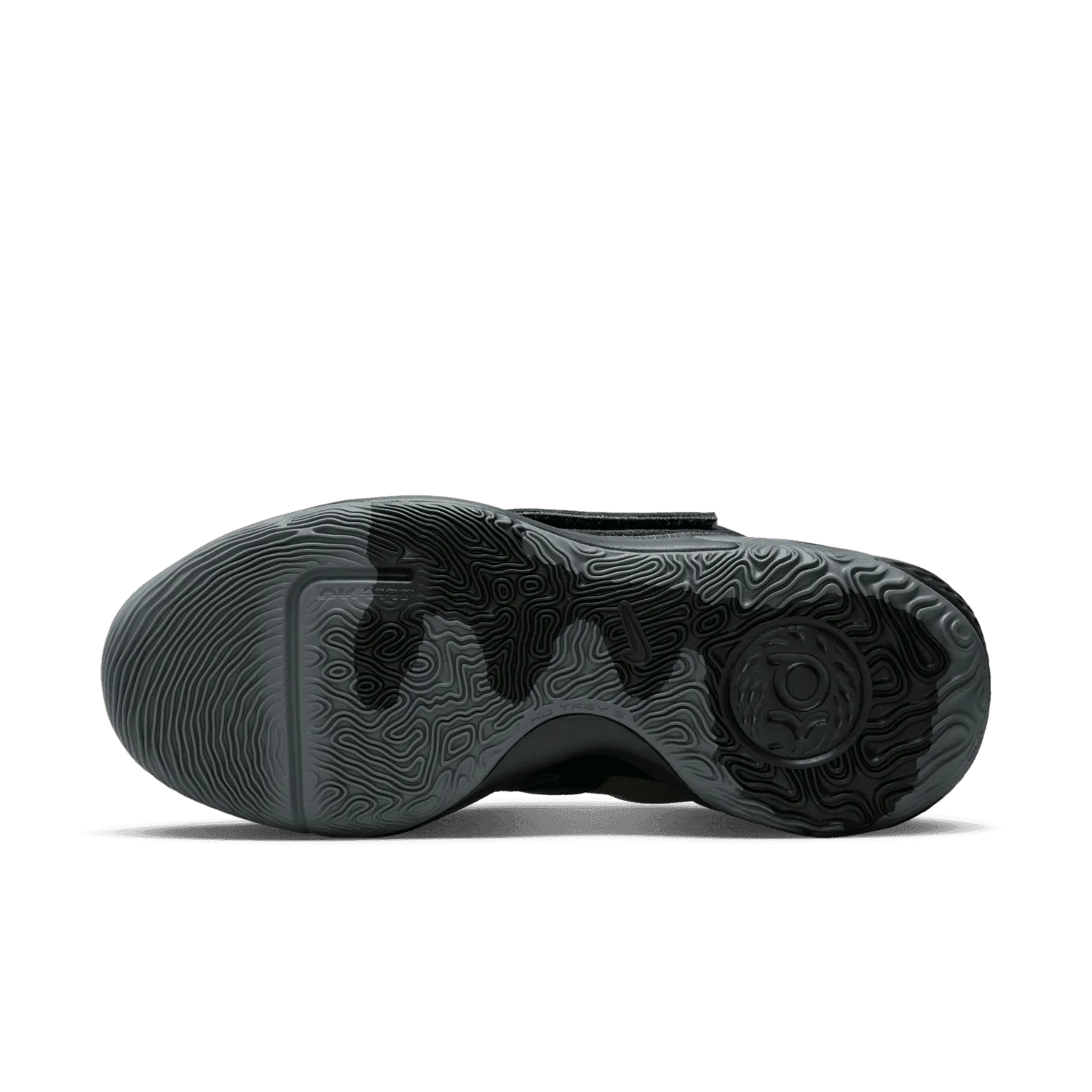 Nike KD Trey 5 X Black Metallic Gold Green image 2