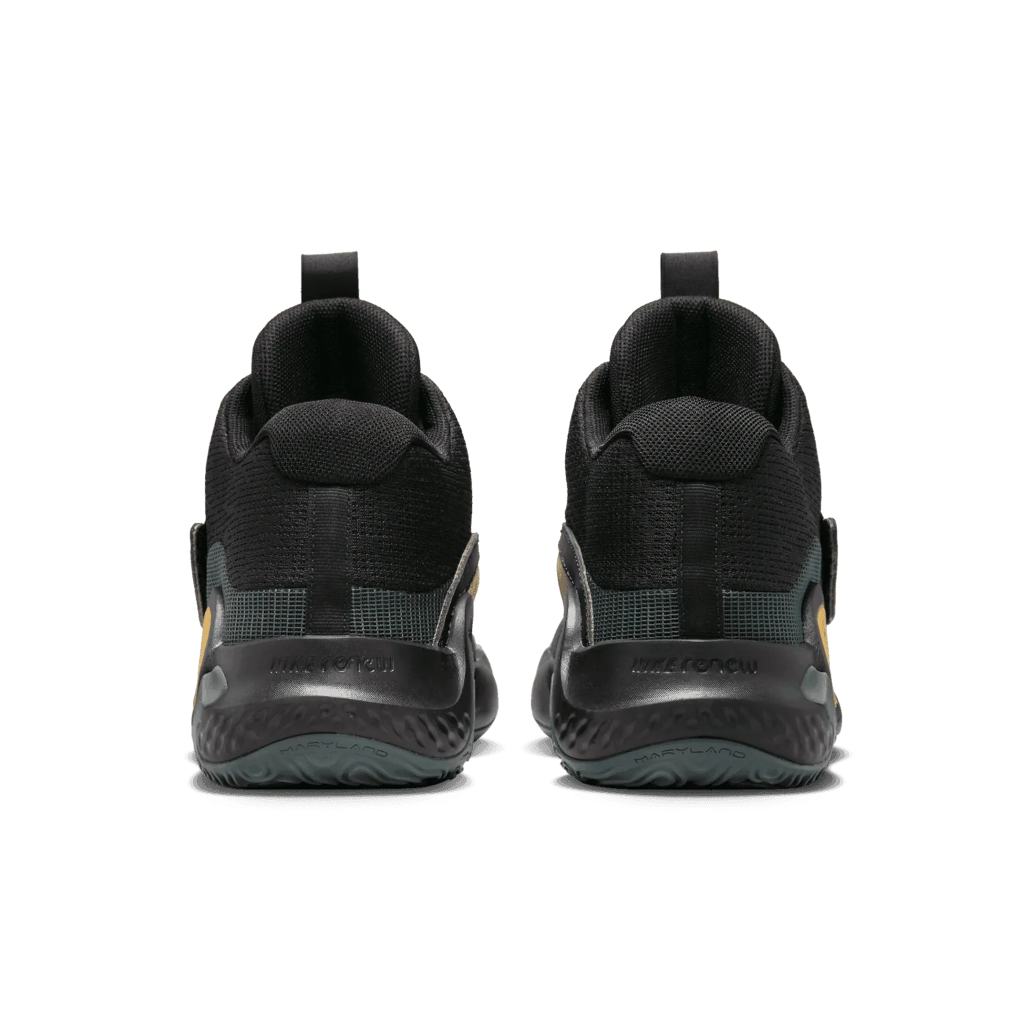 Nike KD Trey 5 X Black Metallic Gold Green image 5