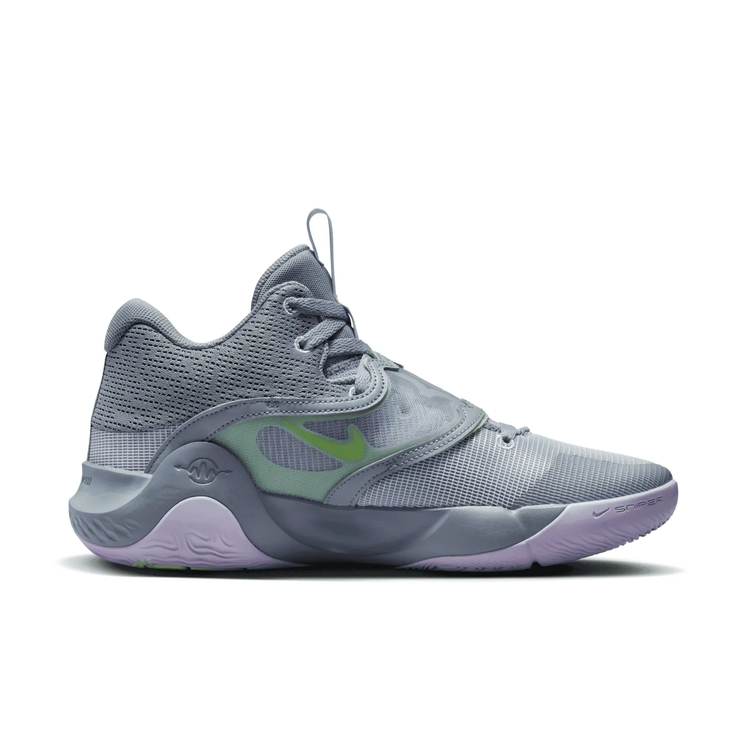 Nike KD Trey 5 X Particle Grey Lilac image 3
