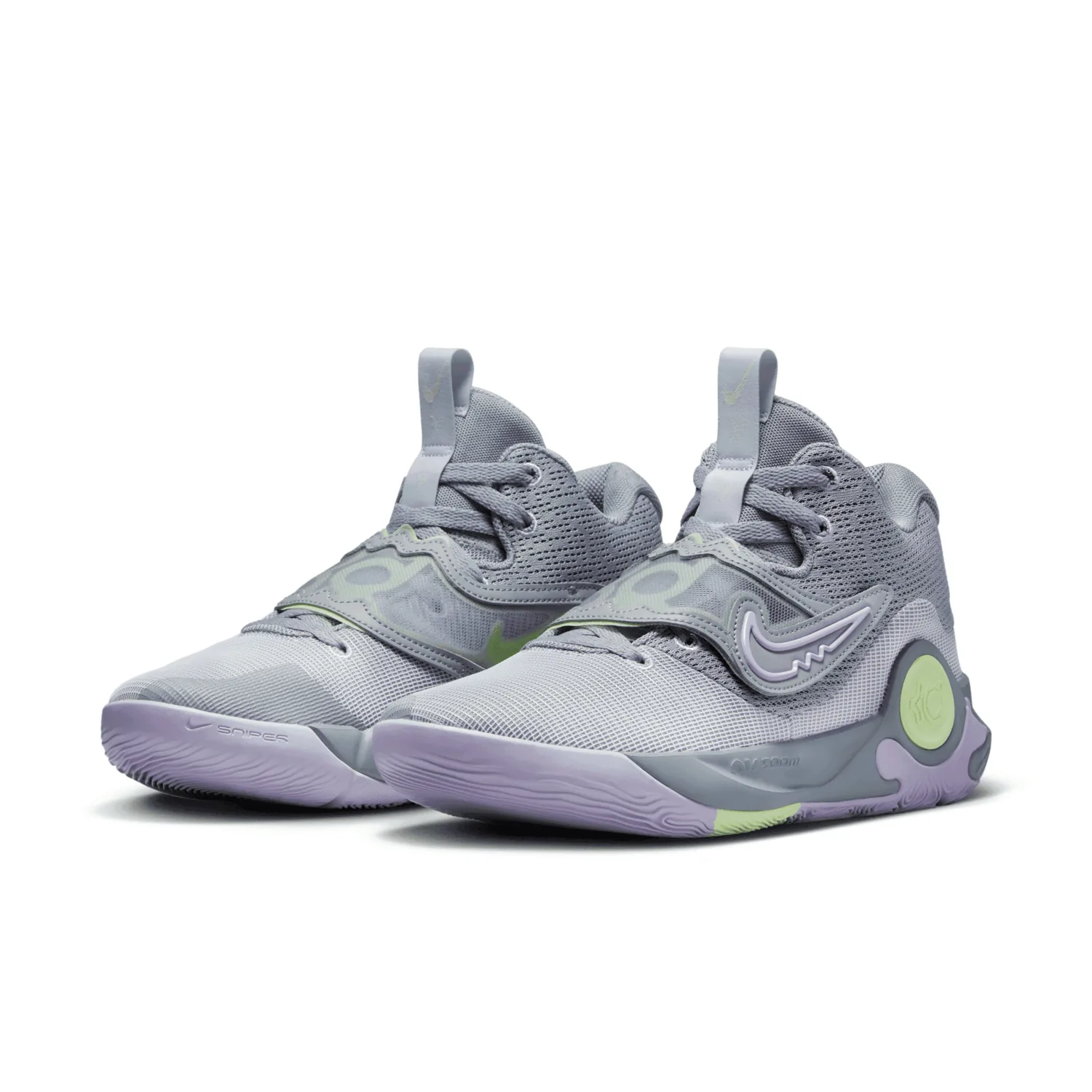 Nike KD Trey 5 X Particle Grey Lilac image 5