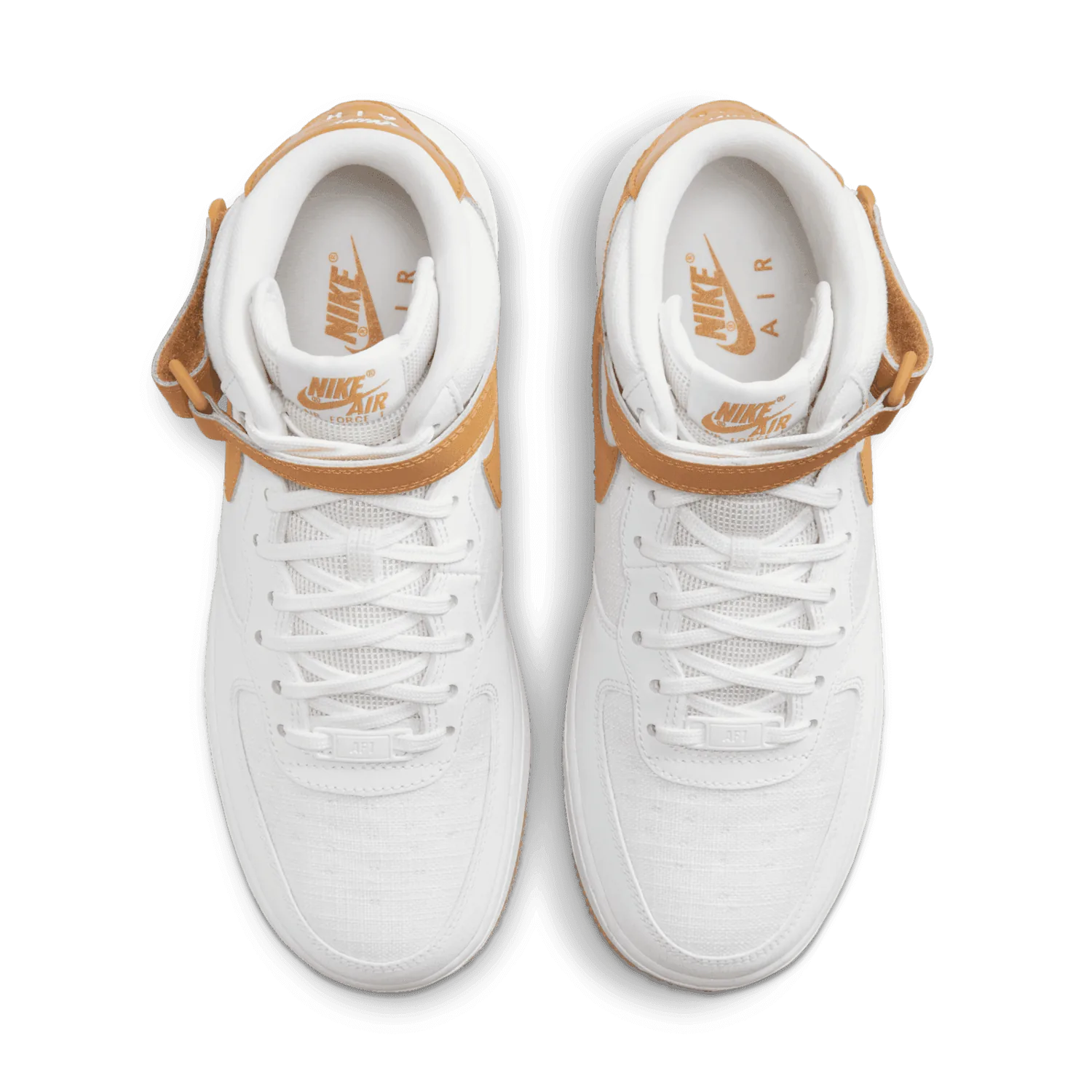 Nike Air Force 1 '07 Mid Summit White Desert Ochre image 3