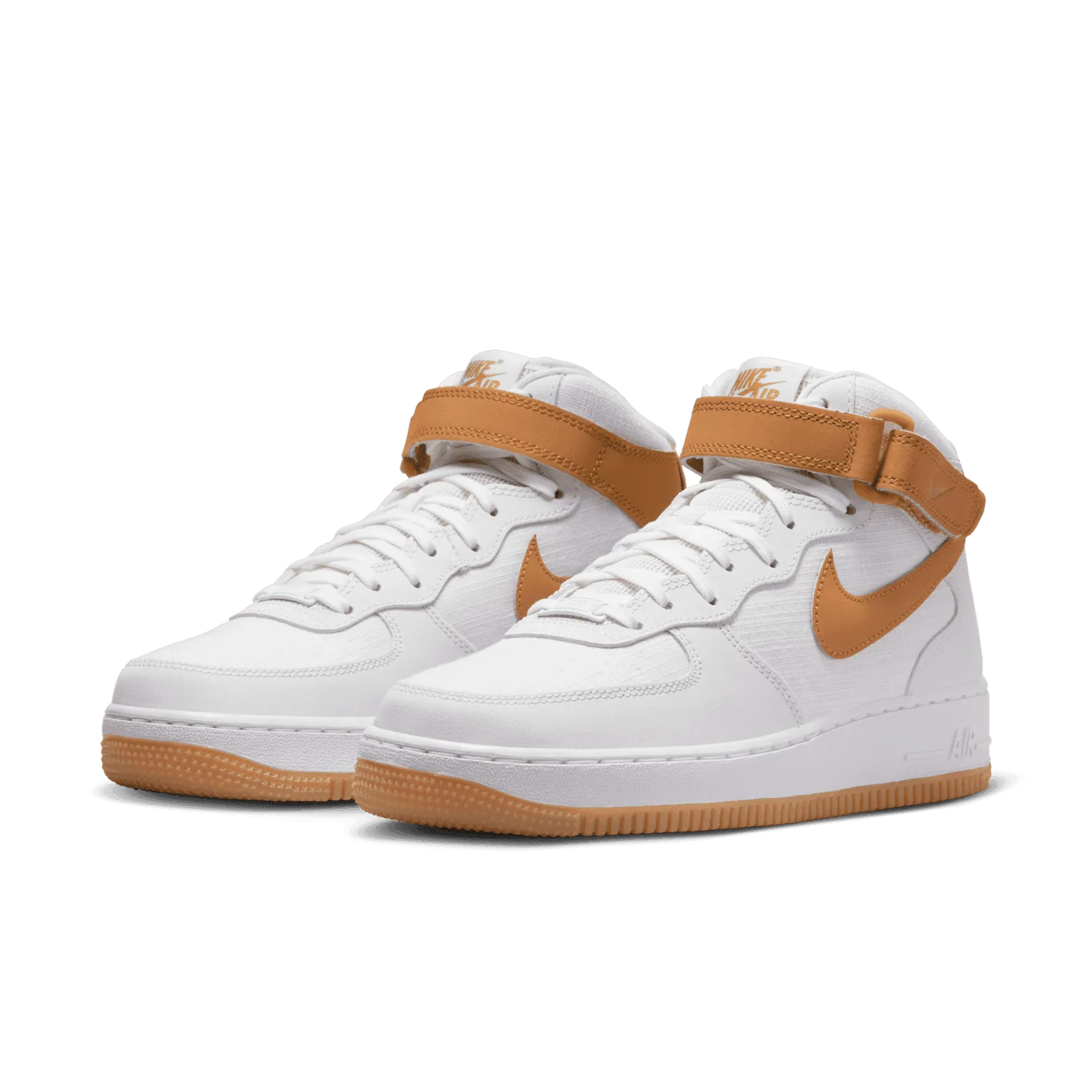Nike Air Force 1 '07 Mid Summit White Desert Ochre image 4
