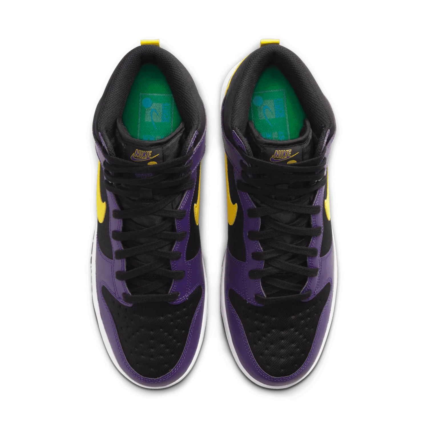 Nike Dunk High EMB Lakers image 2