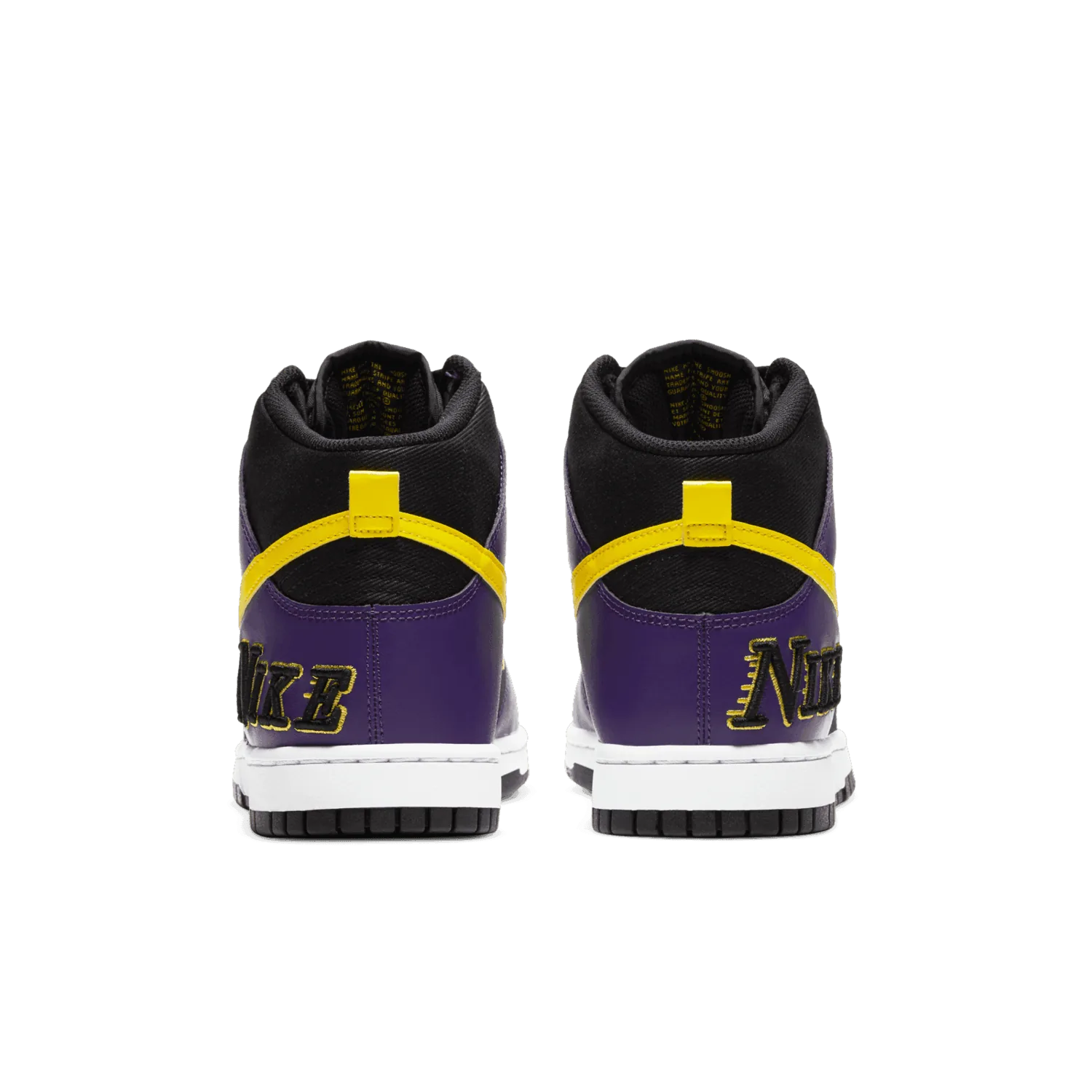 Nike Dunk High EMB Lakers image 4