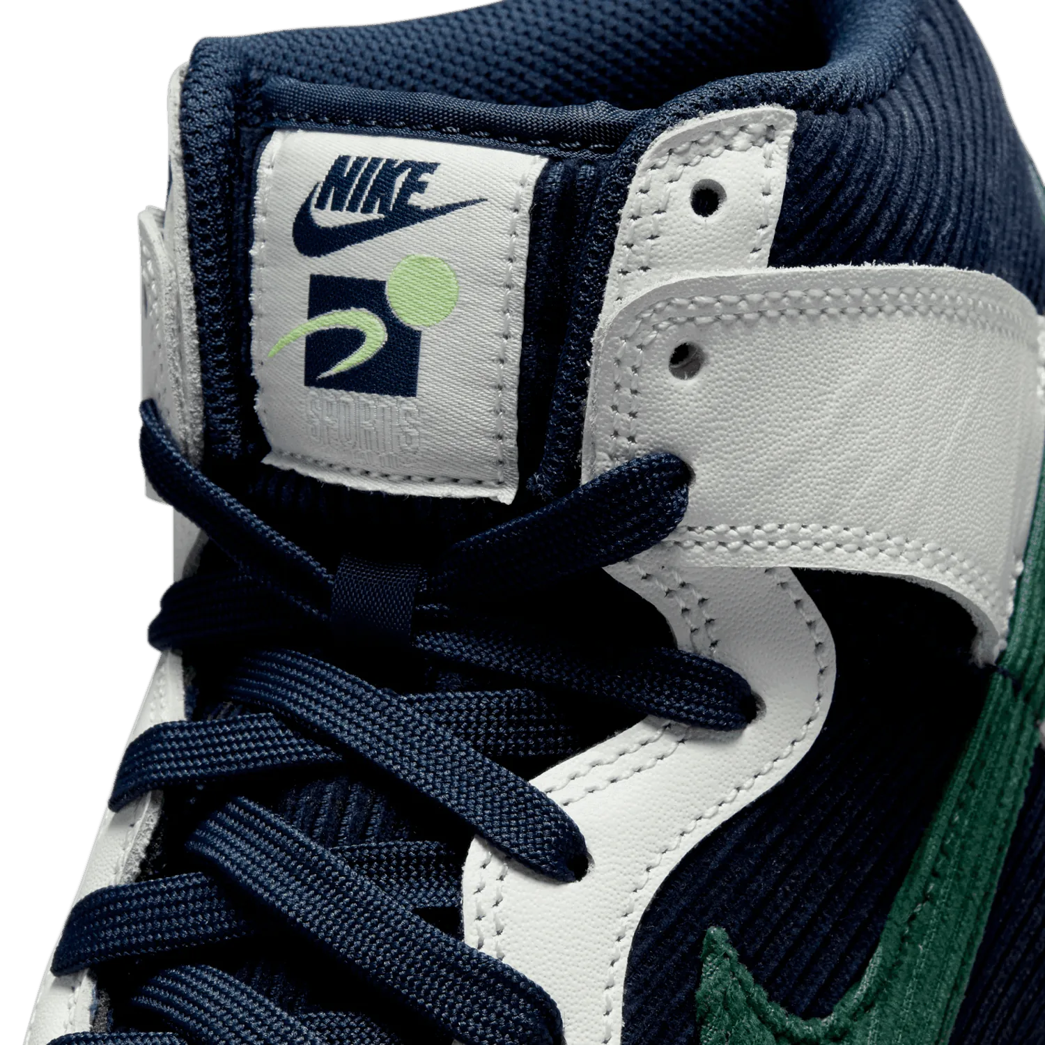 Nike Dunk High Sports Specialties White Navy image 7