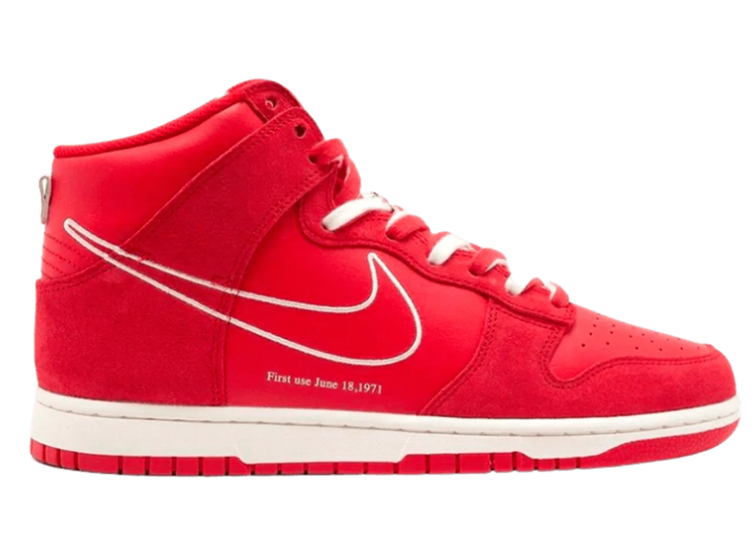 Nike Dunk High First Use Red