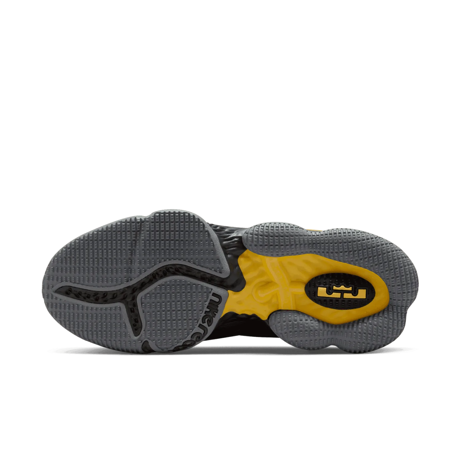Nike LeBron 19 Low Black University Gold image 2