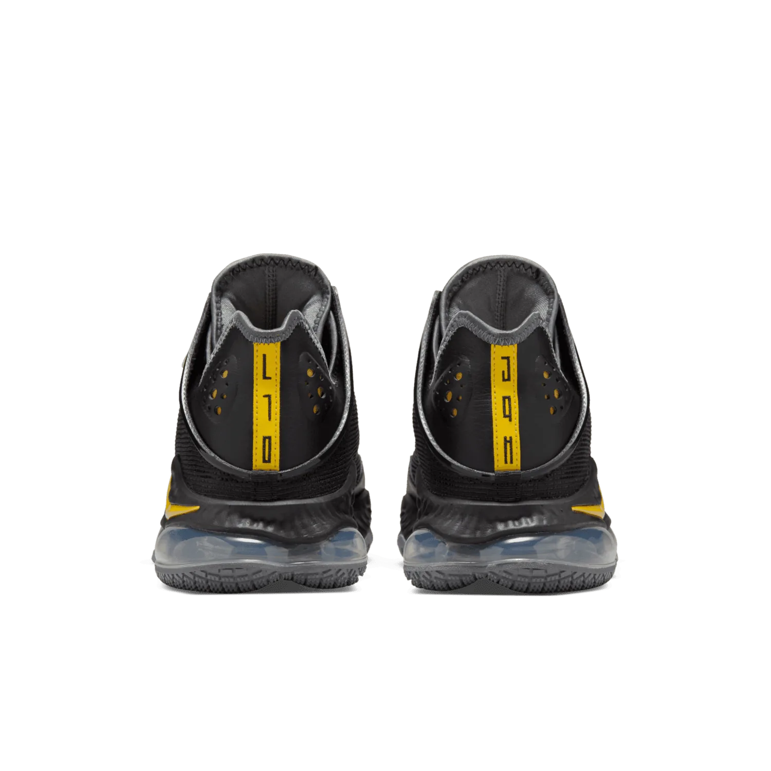 Nike LeBron 19 Low Black University Gold image 5