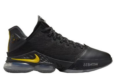 Nike LeBron 19 Low Black University Gold