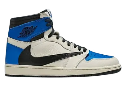 Jordan 1 High fragment design x Travis Scott