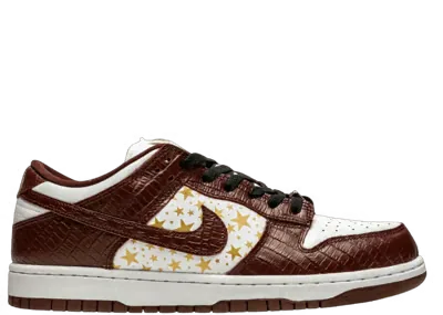 Nike SB Dunk Low Supreme Stars Barkroot Brown (2021)