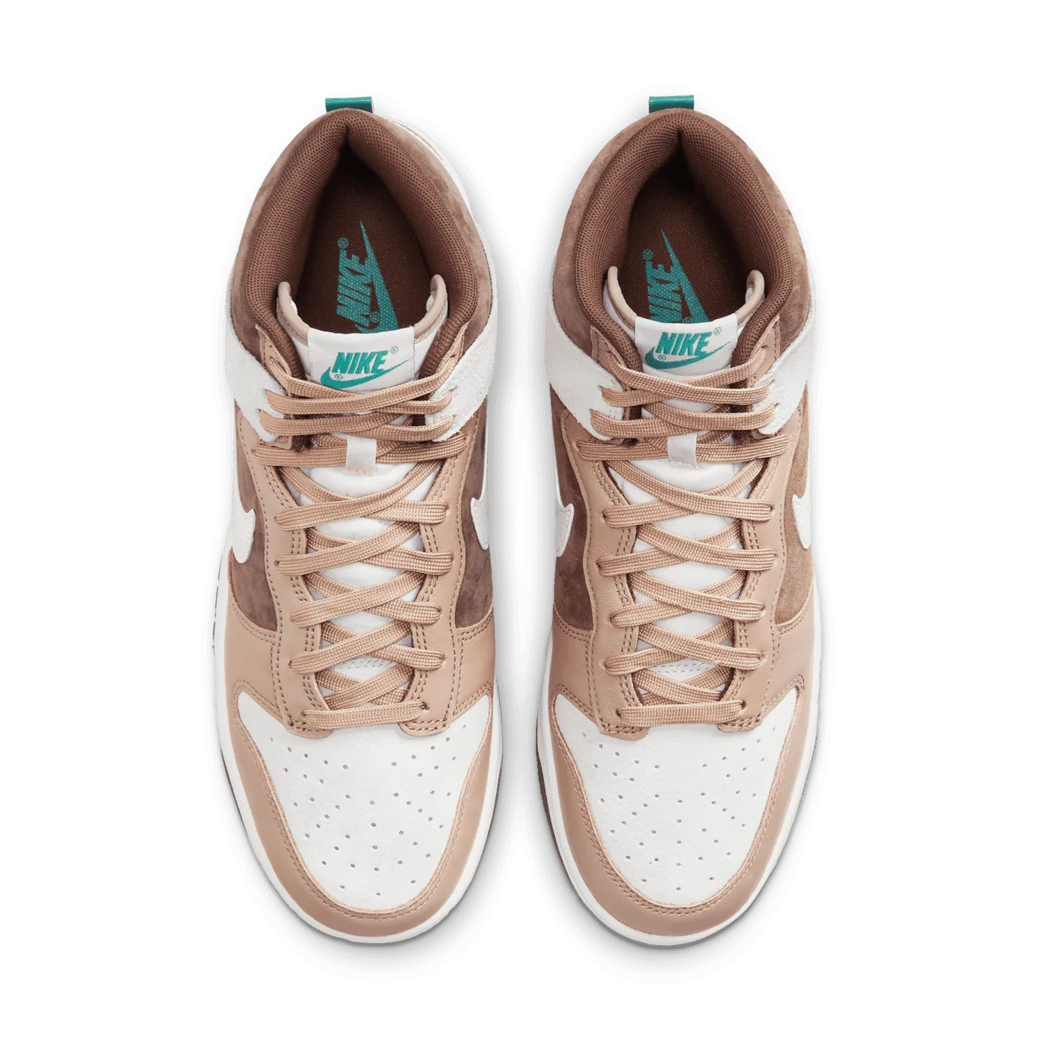 Nike Dunk High Light Chocolate image 2