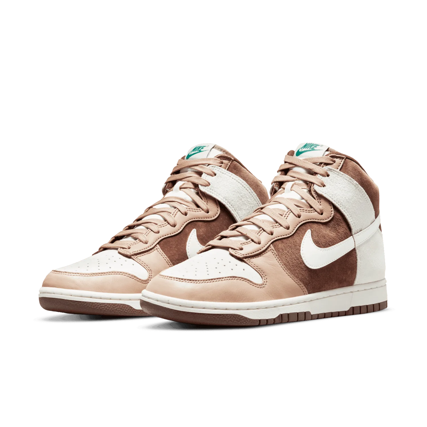 Nike Dunk High Light Chocolate image 3