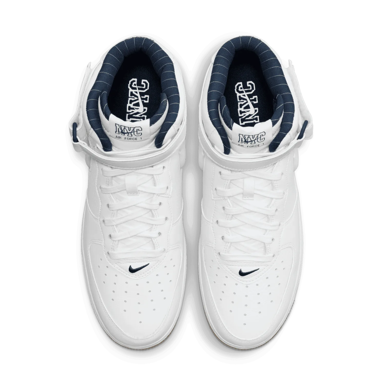 Nike Air Force 1 Mid QS Jewel NYC White Midnight Navy image 4