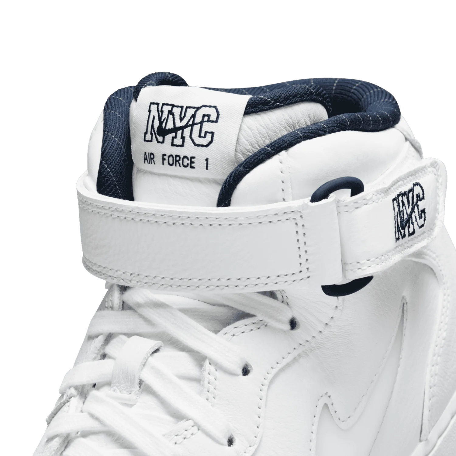 Nike Air Force 1 Mid QS Jewel NYC White Midnight Navy image 9