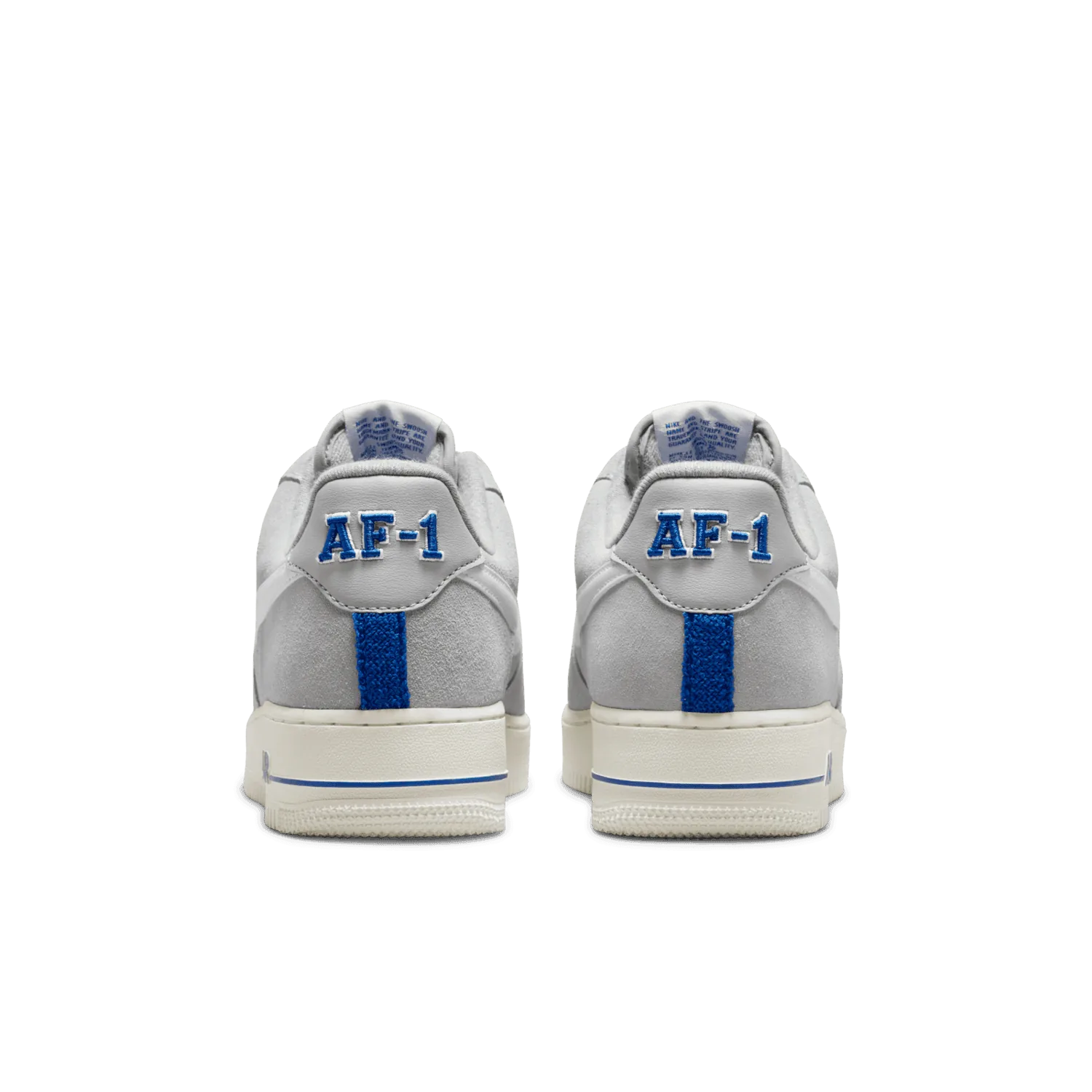 Nike Air Force 1 Low Light Smoke Grey White Sail Hyper Royal image 5