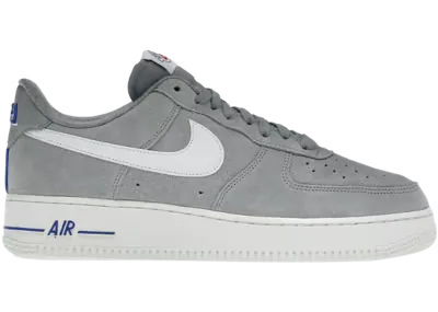 Nike Air Force 1 Low Light Smoke Grey White Sail Hyper Royal