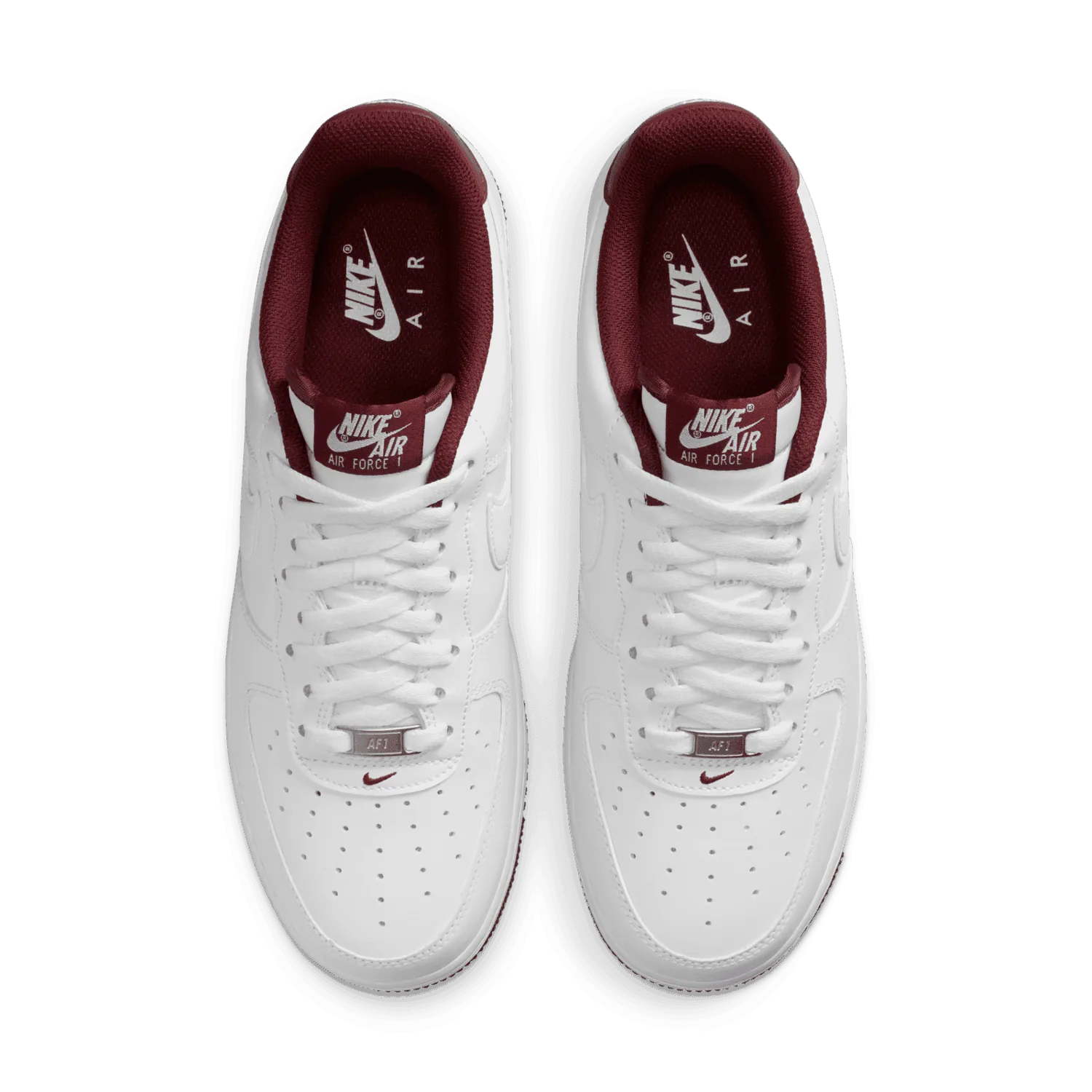 Nike Air Force 1 Low White Dark Beetroot image 3