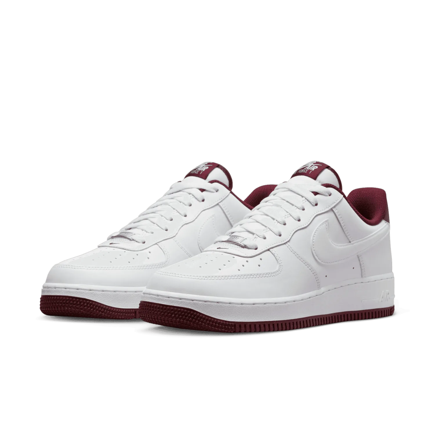 Nike Air Force 1 Low White Dark Beetroot image 4