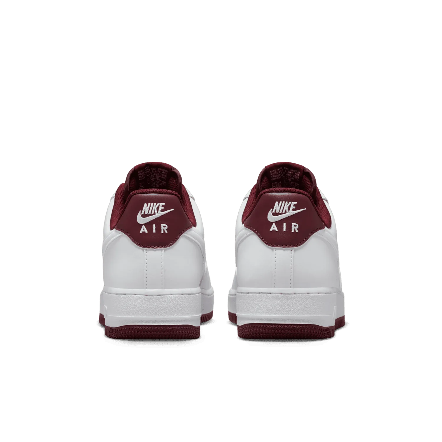 Nike Air Force 1 Low White Dark Beetroot image 5