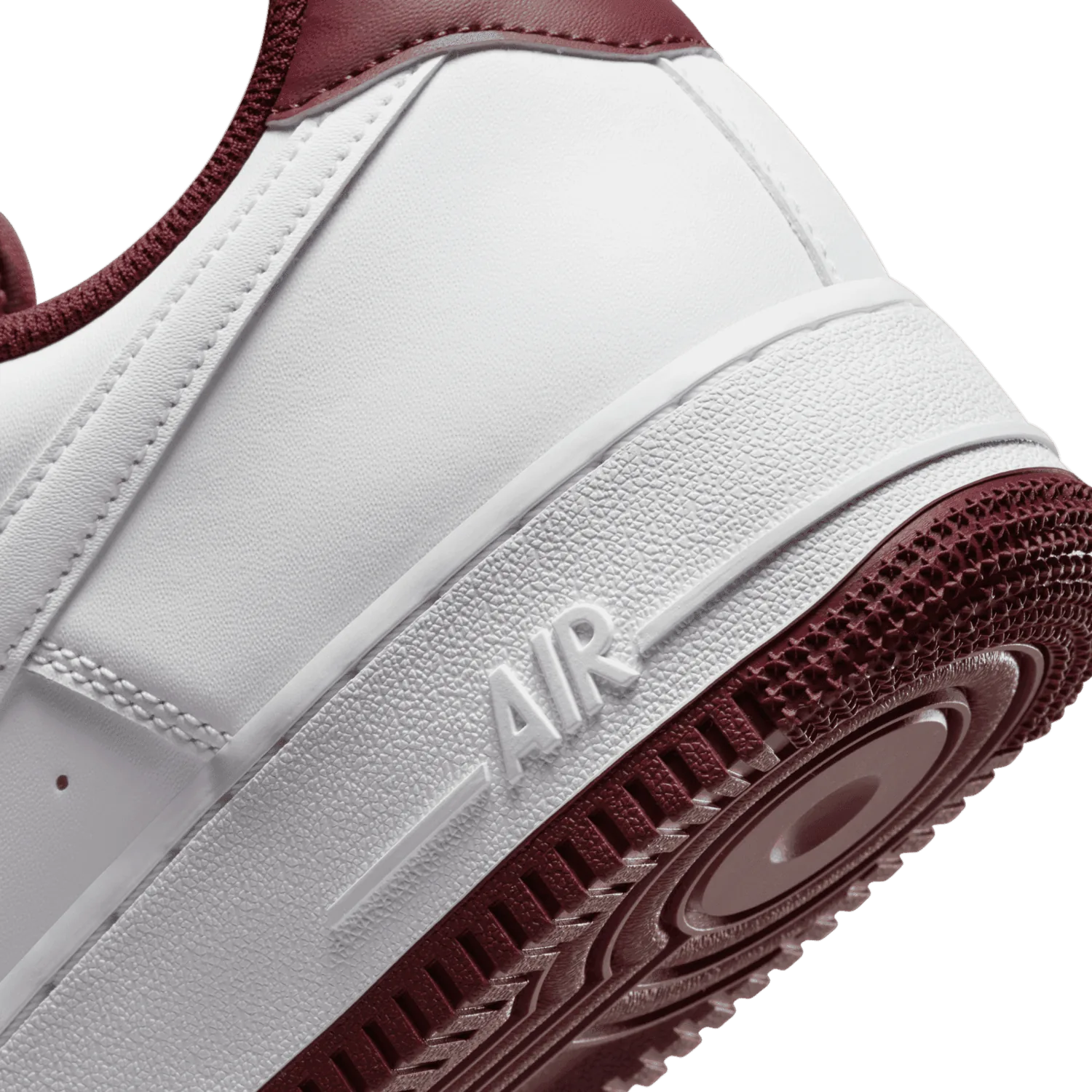 Nike Air Force 1 Low White Dark Beetroot image 7