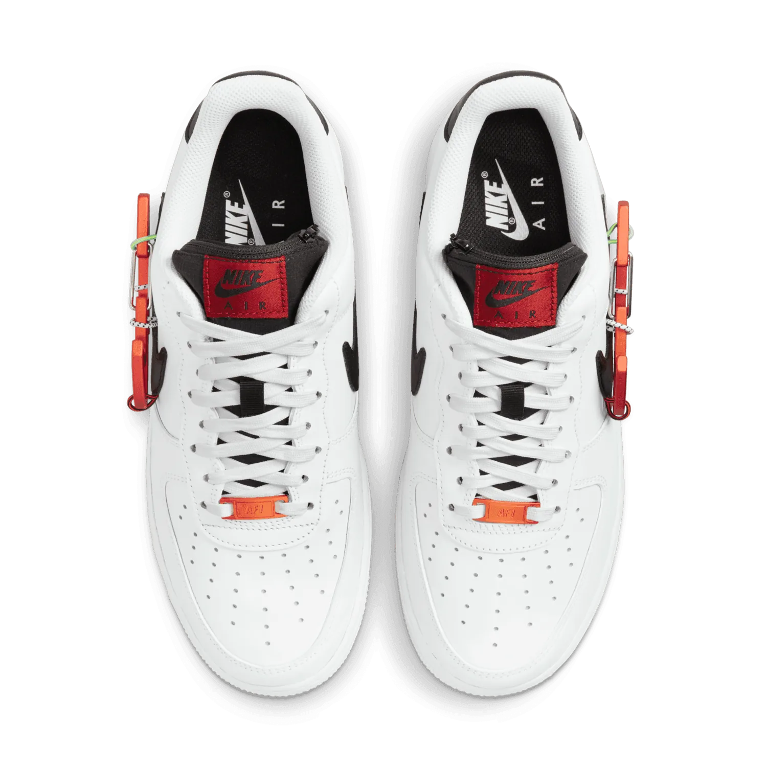 Nike Air Force 1 Low Carabiner Swoosh Red image 3