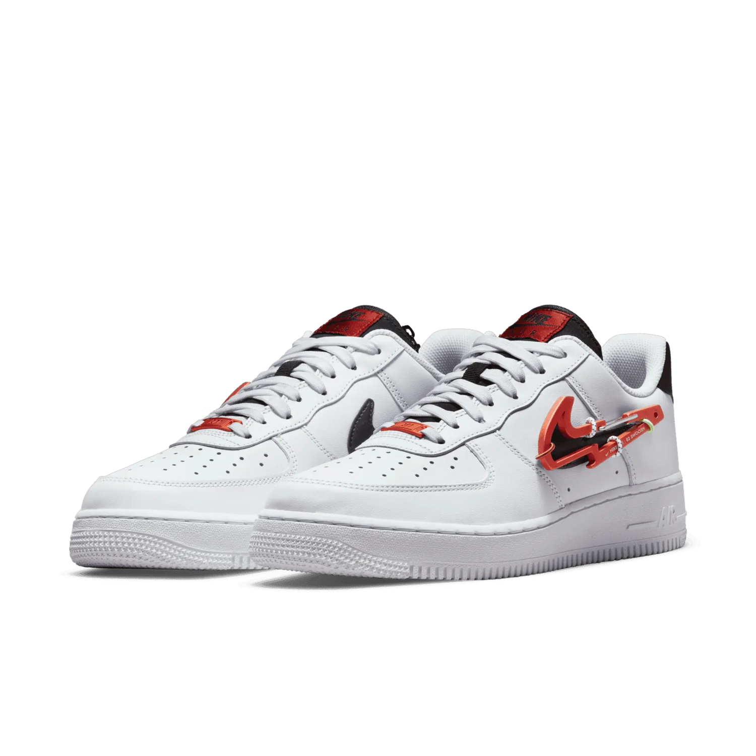 Nike Air Force 1 Low Carabiner Swoosh Red image 4