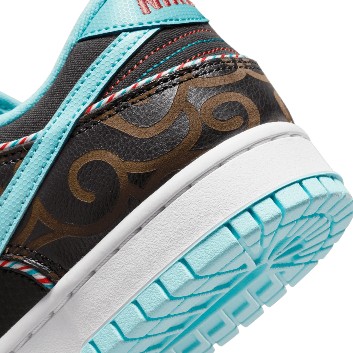 Nike Dunk Low Barber Shop Black image 7