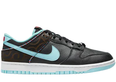 Nike Dunk Low Barber Shop Black