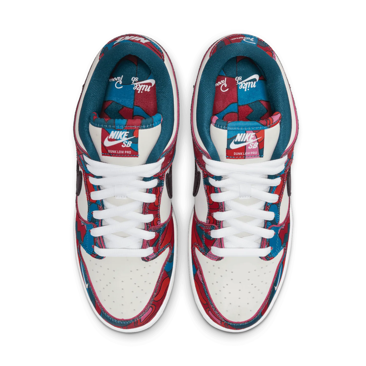 Nike SB Parra Dunk Low Pro Abstract Art image 4