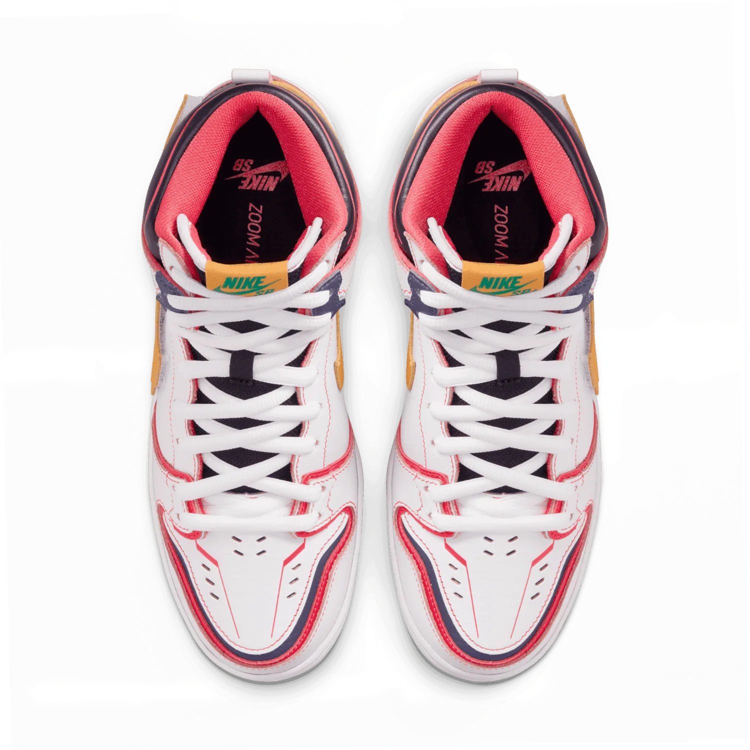 Nike Dunk SB High Gundam White image 3