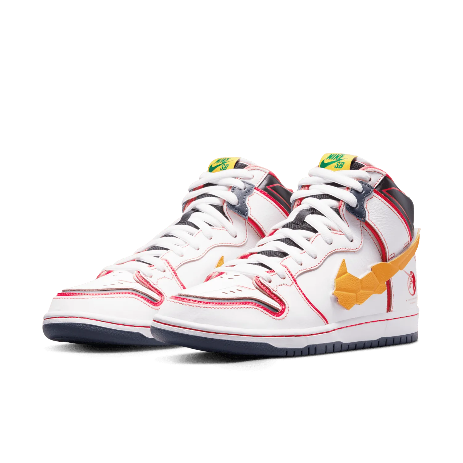 Nike Dunk SB High Gundam White image 4