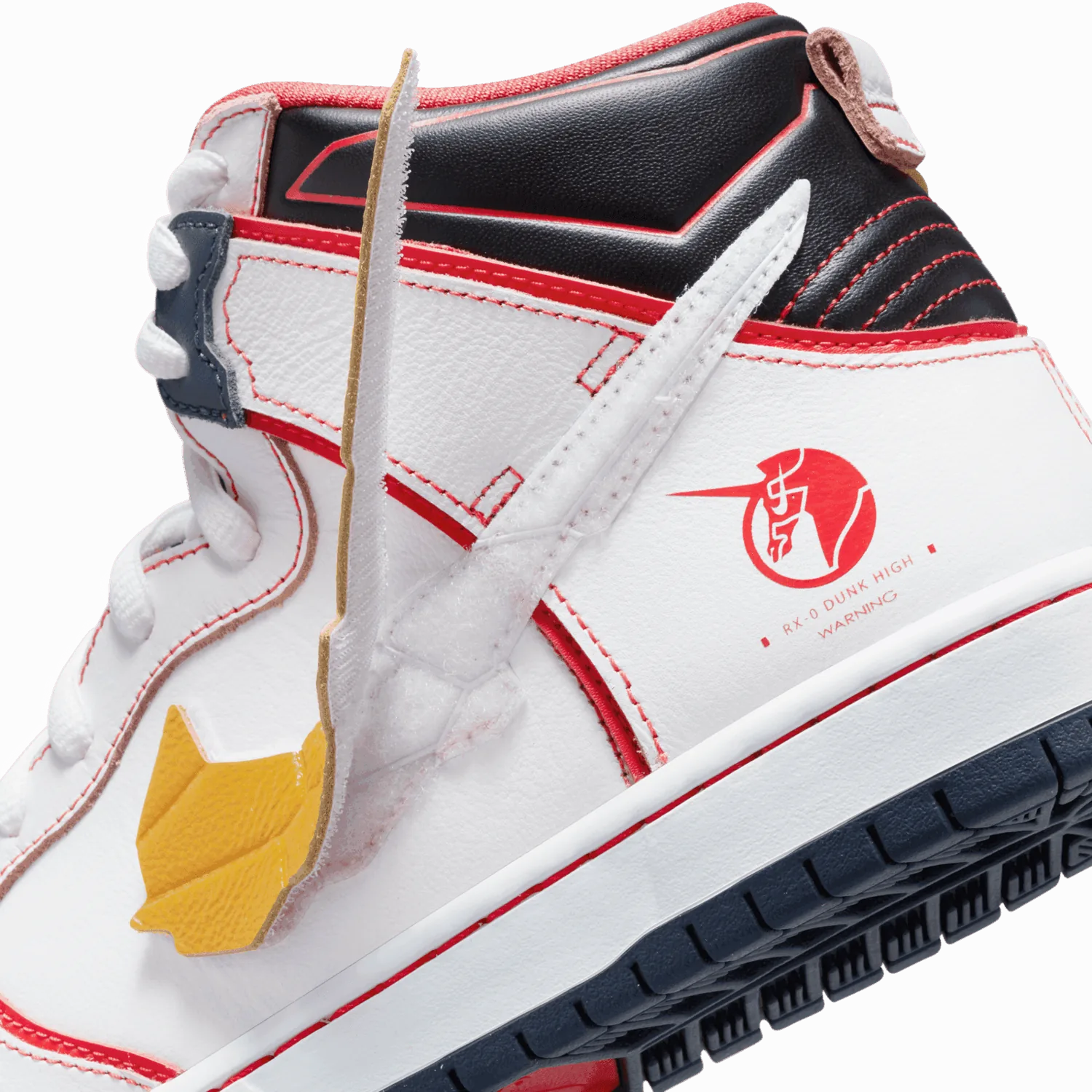 Nike Dunk SB High Gundam White image 8