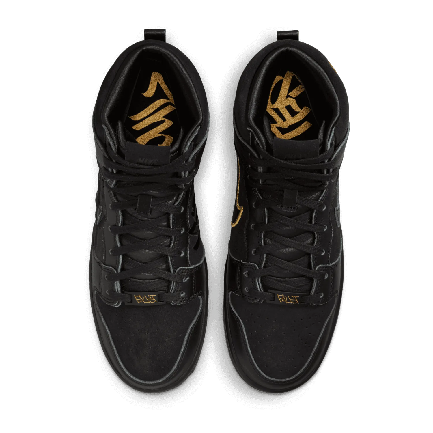 Nike SB Dunk High FAUST Black Gold image 4