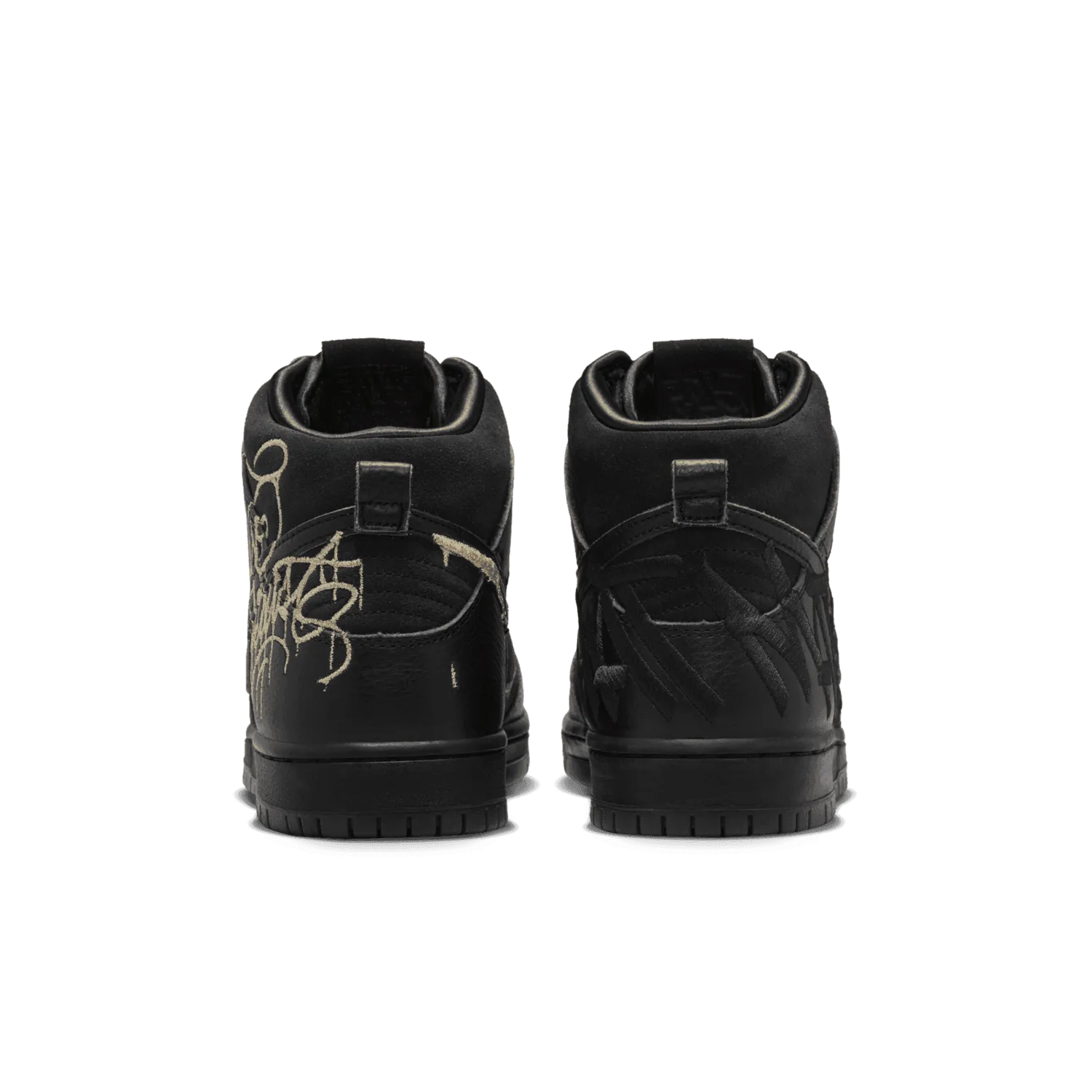 Nike SB Dunk High FAUST Black Gold image 6