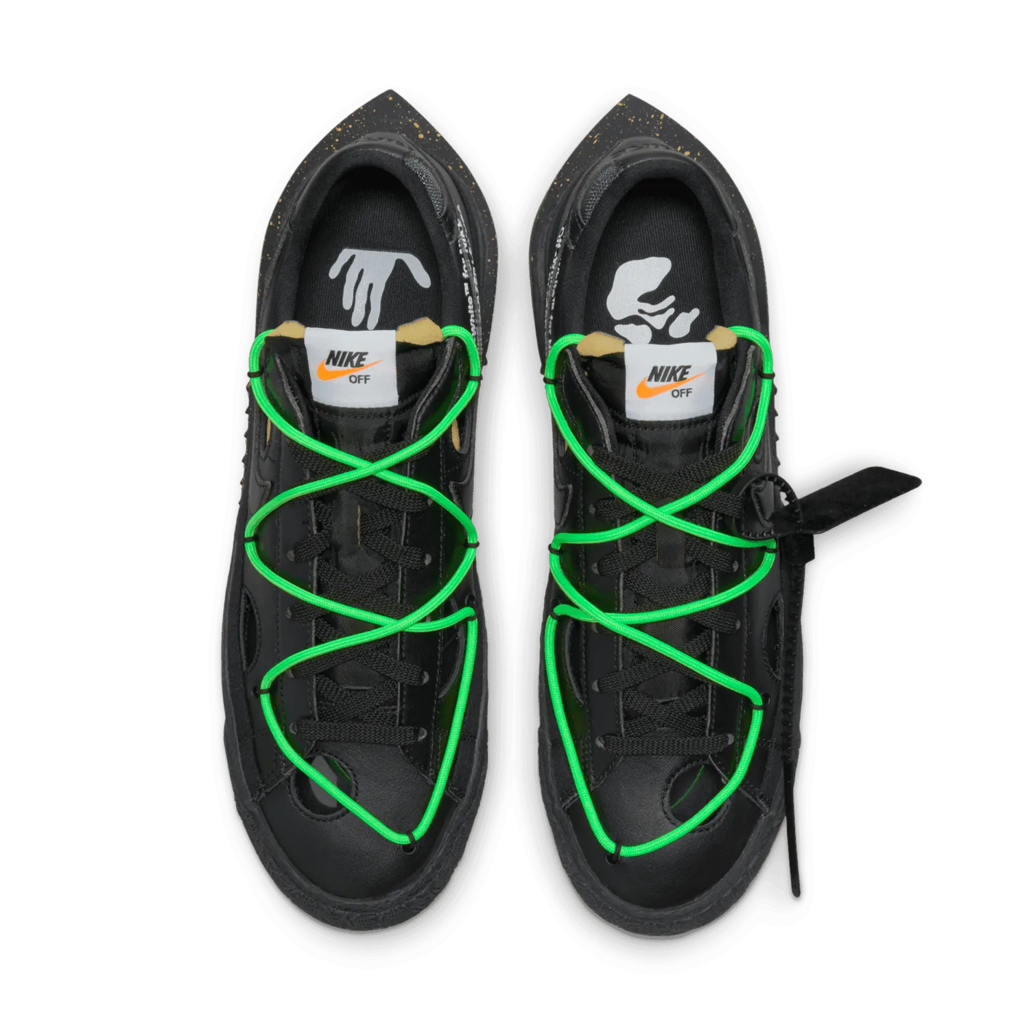 Nike Blazer Low 77 Off-White Electro Green image 5