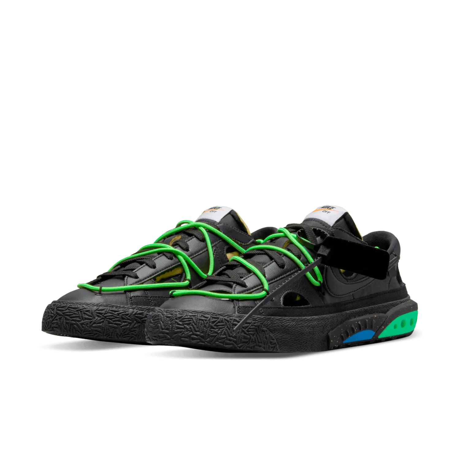 Nike Blazer Low 77 Off-White Electro Green image 6